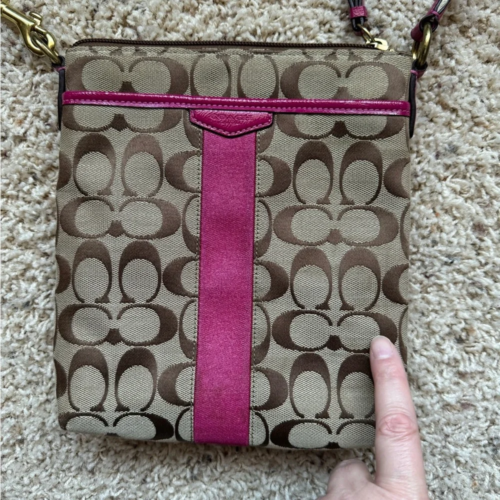 Coach Monogram crossbody - Picture 3 of 8